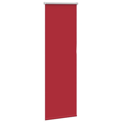 Rullgardin mörkläggningsröd 55x150 cm tyg bredd 50,7 cm