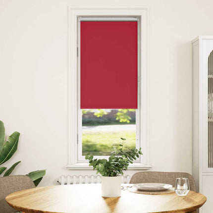 Rullgardin mörkläggningsröd 55x150 cm tyg bredd 50,7 cm