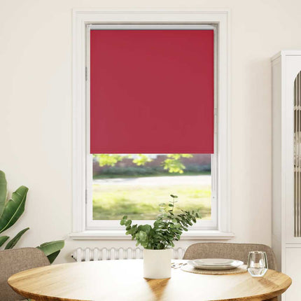 Rullgardin mörkläggningsröd 85x150 cm tygbredd 80,7 cm