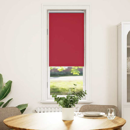 Rullgardin mörkläggningsröd 50x175 cm tygbredd 45,7 cm