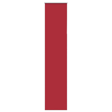 Rullgardin mörkläggningsröd 55x210 cm tyg bredd 50,7 cm