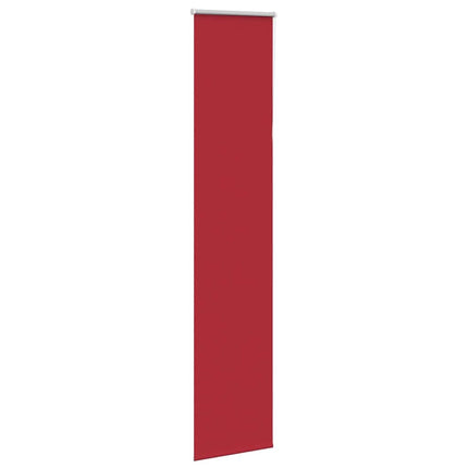 Rullgardin mörkläggningsröd 55x210 cm tyg bredd 50,7 cm
