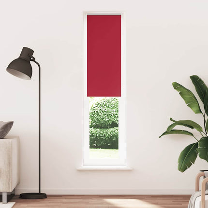 Rullgardin mörkläggningsröd 55x210 cm tyg bredd 50,7 cm
