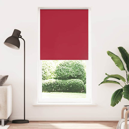 Rullgardin mörkläggningsröd 110x210 cm tyg bredd 105,7 cm