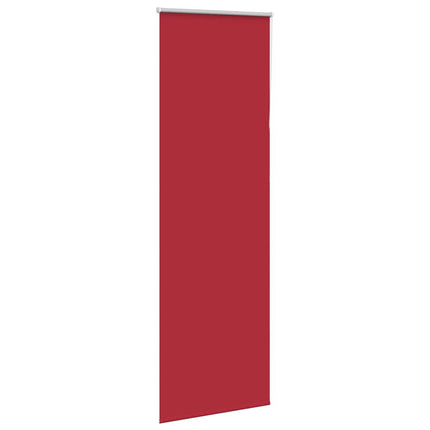 Rullgardin mörkläggningsröd 80x230 cm tygbredd 75,7 cm