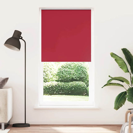 Rullgardin mörkläggningsröd 95x230 cm tygbredd 90,7 cm