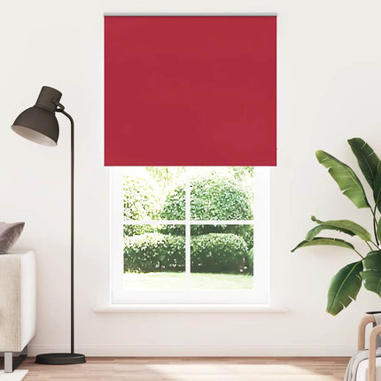 Rullgardin mörkläggningsröd 125x230 cm tyg bredd 121,6 cm