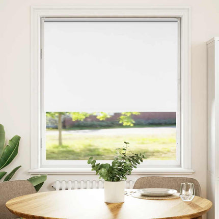 Rullgardin mörkläggning vit 115x130 cm tyg bredd 110,7 cm