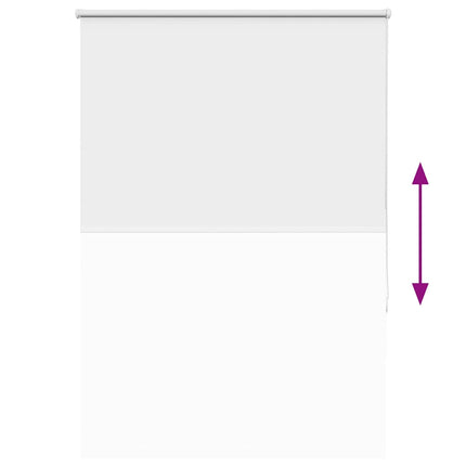 Rullgardin mörkläggningsvit vit 100x150 cm tyg bredd 95,7 cm