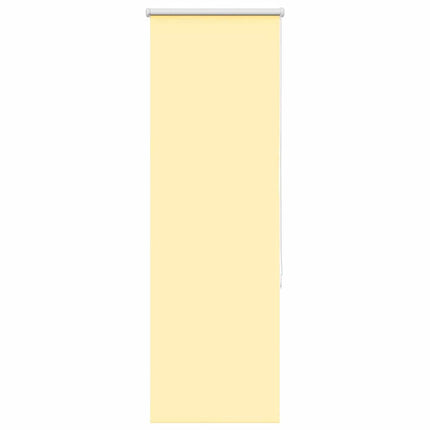 Rullgardin mörkläggningsgul 40x130 cm tygbredd 35,7 cm