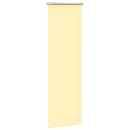 Rullgardin mörkläggningsgul 40x130 cm tygbredd 35,7 cm