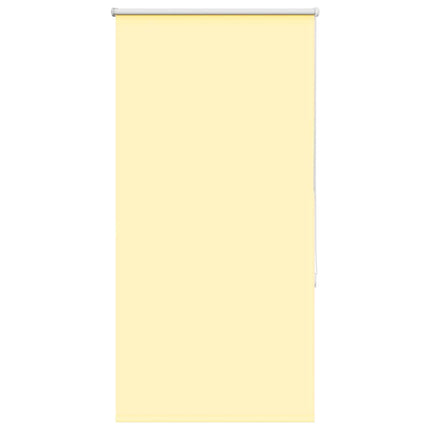 Rullgardin mörkläggningsgul 75x130 cm tyg bredd 70,7 cm