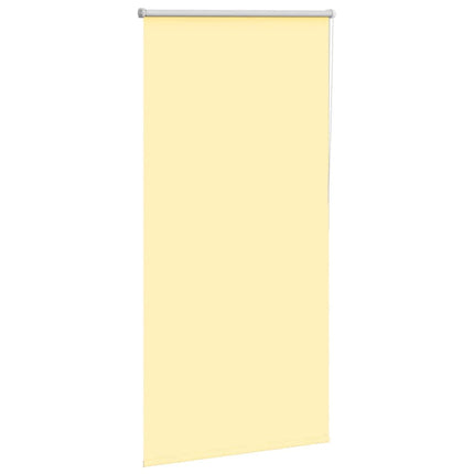 Rullgardin mörkläggningsgul 80x130 cm tygbredd 75,7 cm
