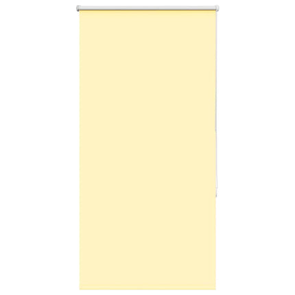 Rullgardin mörkläggningsgul 85x130 cm tygbredd 80,7 cm