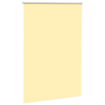 Rullgardin mörkläggningsgul 115x130 cm tyg bredd 110,7 cm