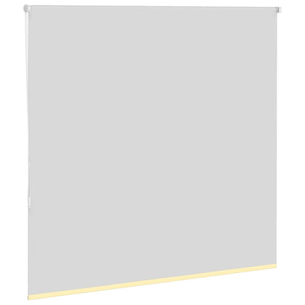 Rullgardin mörkläggningsgul 145x130 cm tyg bredd 141,6 cm
