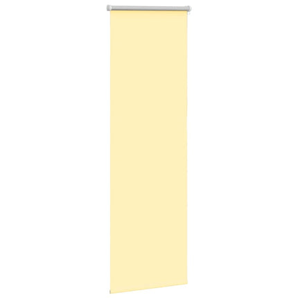 Rullgardin mörkläggningsgul 55x150 cm tyg bredd 50,7 cm
