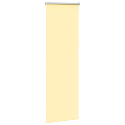 Rullgardin mörkläggningsgul 40x175 cm tygbredd 35,7 cm