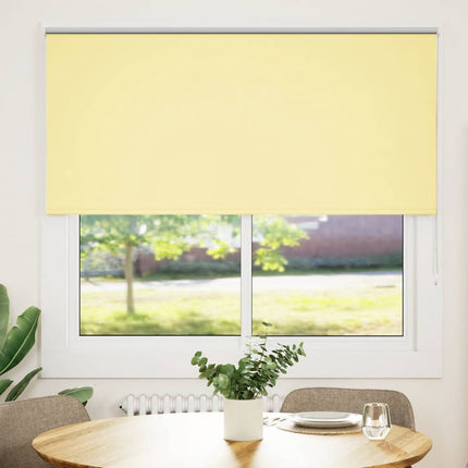 Rullgardin mörkläggningsgul 145x175 cm tygbredd 141,6 cm