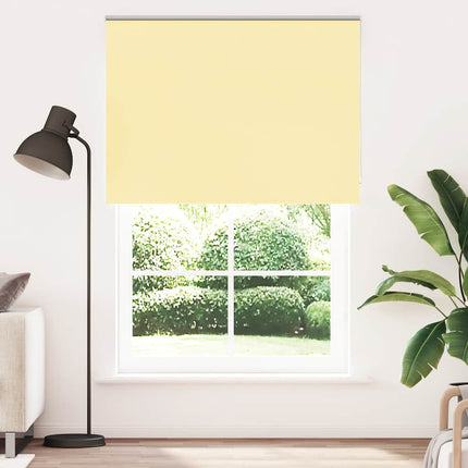 Rullgardin mörkläggningsgul 145x210 cm tygbredd 141,6 cm