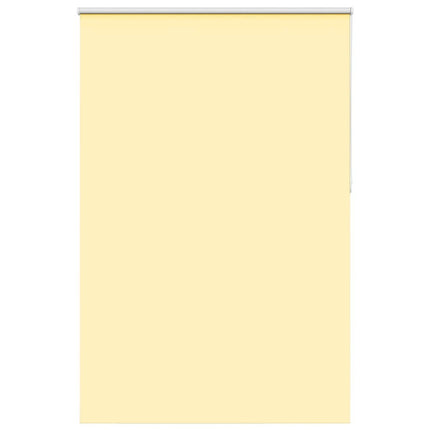 Rullgardin mörkläggningsgul 150x210 cm tyg bredd 146,6 cm