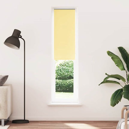 Rullgardin mörkläggningsgul 40x230 cm tygbredd 35,7 cm