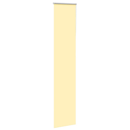 Rullgardin mörkläggningsgul 40x230 cm tygbredd 35,7 cm