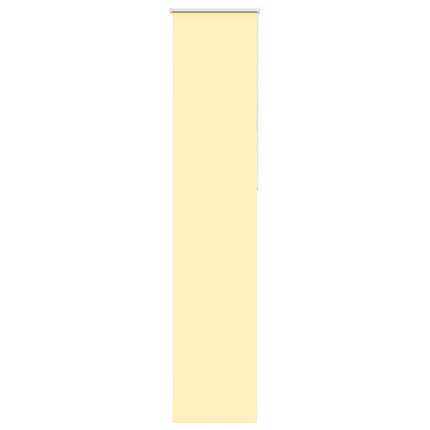 Rullgardin mörkläggningsgul 50x230 cm tyg bredd 45,7 cm