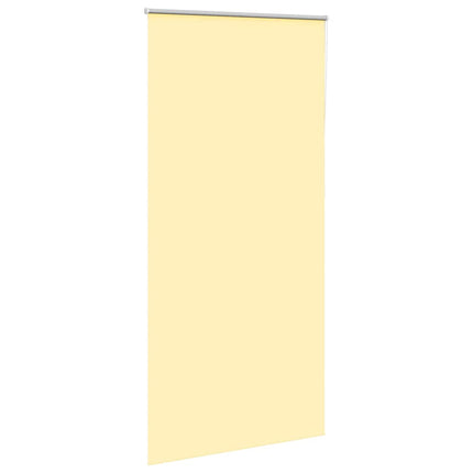 Rullgardin mörkläggningsgul 105x230 cm tyg bredd 100,7 cm