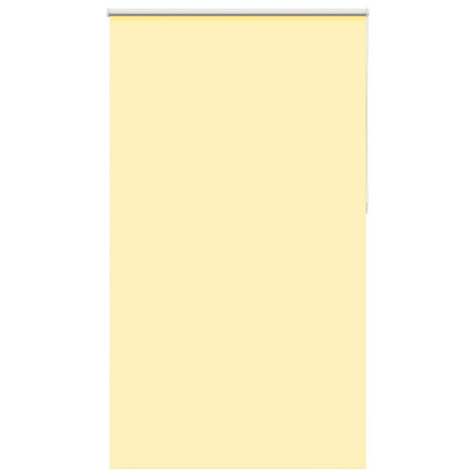 Rullgardin mörkläggningsgul 125x230 cm tyg bredd 121,6 cm