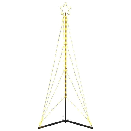 LED julgran 363 LEDs varmvit 182 cm