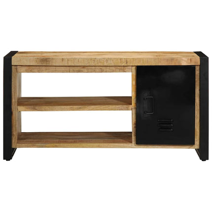 Skobänk Brun 100 x 40 x 50 cm Massivt Mangoträ