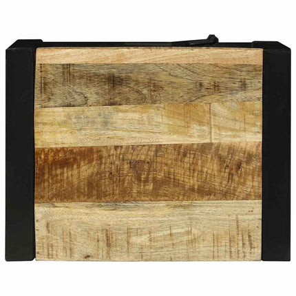Badrumsskåp med hylla Brun 40 x 30 x 40 cm Massivt mangoträ