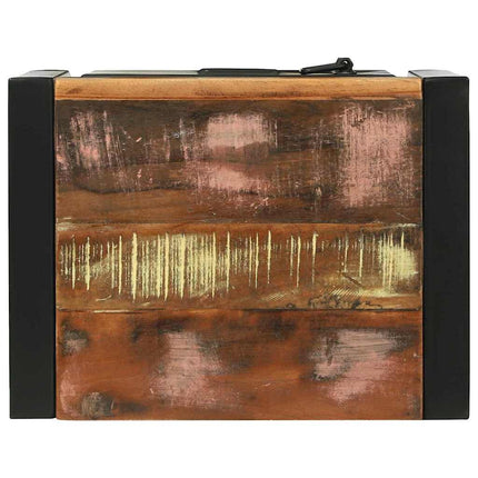 Badrumsskåp med hylla Brun 40 x 30 x 40 cm Solid återvunnen trä