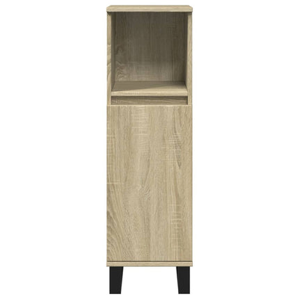 Badrumsmöbler set 3 delar sonoma-ek konstruerat trä