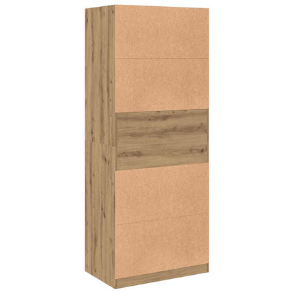 Garderob ek 80x50x200 cm konstruerat trä