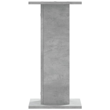 Växtställ 2 st betonggrå 30x30x60 cm konstruerat trä