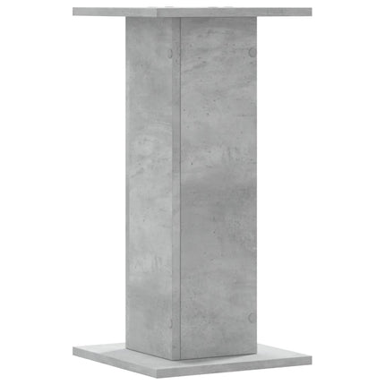 Växtställ 2 st betonggrå 30x30x60 cm konstruerat trä