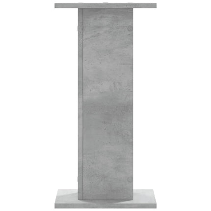 Växtställ 2 st betonggrå 30x30x60 cm konstruerat trä