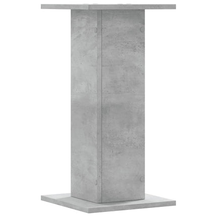 Växtställ 2 st betonggrå 30x30x60 cm konstruerat trä