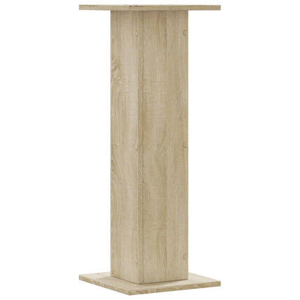 Växtställ 2 st sonoma-ek 30x30x80 cm konstruerat trä