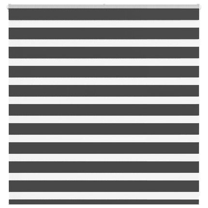 Rullgardin zebra svart 145x100 cm tyg bredd 140,9cm polyester
