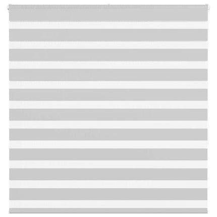 Rullgardin zebra ljusgrå 140x150 cm tyg bredd 135,9cm polyester