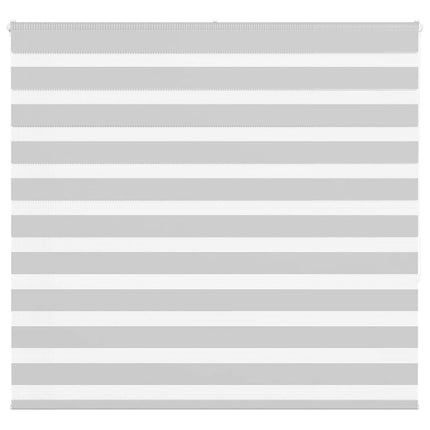 Rullgardin zebra ljusgrå 160x150 cm tyg bredd 155,9cm polyester