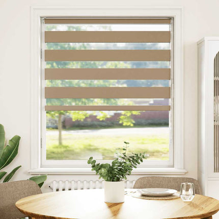 Rullgardin zebra 100x100 cm tyg bredd 95,9 cm polyester