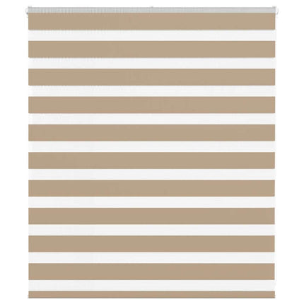Rullgardin zebra 125x100 cm tyg bredd 120,9 cm polyester