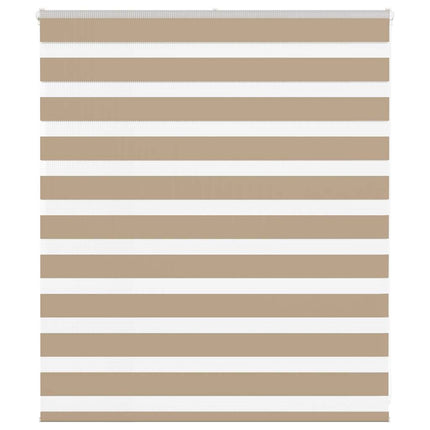 Rullgardin zebra 135x100 cm tyg bredd 130,9 cm polyester