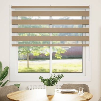 Rullgardin zebra 140x100 cm tyg bredd 135,9 cm polyester