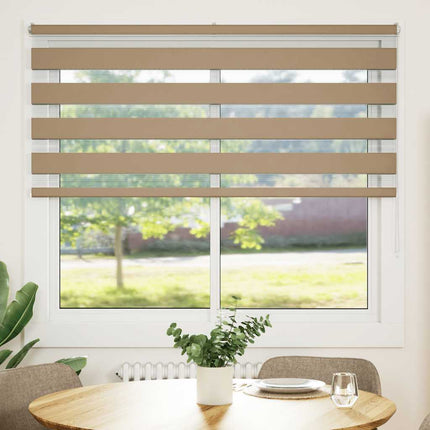 Rullgardin zebra 155x100 cm tyg bredd 150,9 cm polyester