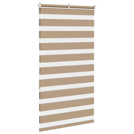 Rullgardin zebra 80x150 cm tyg bredd 75,9 cm polyester